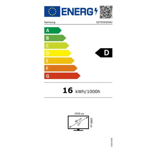 ΟΘΟΝΗ ΗΛΕΚΤΡΟΝΙΚΟΥ ΥΠΟΛΟΓΙΣΤΗ SAMSUNG LS27D302GAUXEN ESSENTIAL S3 27" IPS FHD 100Hz 5ms